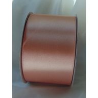 0, 3 cm szatén szalag rosegold (45 m) - 612