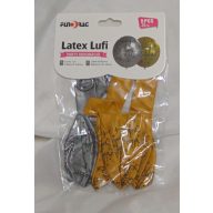   Boldog szülinapot! gumi lufi, arany - ezüst, 30 cm-es (5 db) - 602138