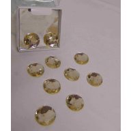 Gyémánt dekorkő. arany (10 db)