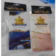 Szülinapi bizonyítvány 40. születésnapra