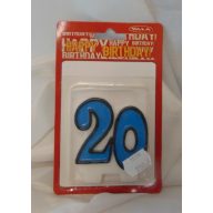 20. gyertya (kék) - 15208