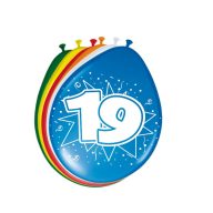 19. évszámos lufi (8 db/cs)