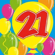 20 db desszert szalvéta 21.