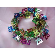 25. évszámos 2, 7 m - es drótos girland