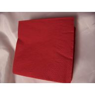 33x33 cm szalvéta (50 db/cs) piros, 2 rétegű