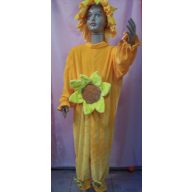 Napraforgó gyerek farsangi jelmez (98 méret)