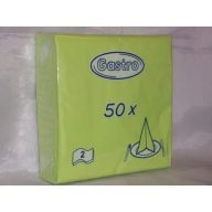 33x33 cm élénkzöld szalvéta (50 db), 2 rétegű