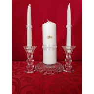 Esküvői gyertyaszett 18. (3 részes)