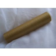 Arany 23,5 cm x 10 m organza - 014