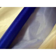 Sötétkék organza (23,5 cm x 10 m)