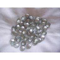 Ezüst dekorkő, dekorkavics (kb. 100 db/cs), 2 cm