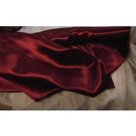 Bordó(7) szaténselyem (1,5 m széles)