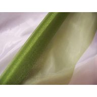 Zöld(moha) 23,5 cm x 10 m organza