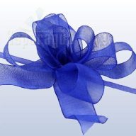 Organza gyorsmasni kék (2 cm széles) 10 db