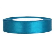 1, 2 cm-es szatén szalag (25 m) türkizkék (083)