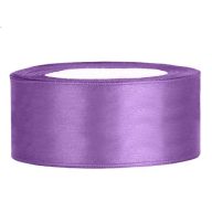2,5 cm-es szatén szalag (25 m) lila (004)