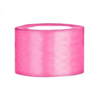 3, 8 cm-es szatén szalag (25 m) s.rózsaszín (081)