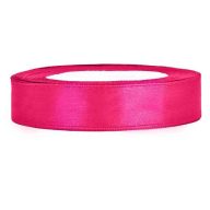 1, 2 cm-es szatén szalag (25 m) pink (006)
