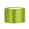 3, 8 cm-es szatén szalag (25 m) fűzöld (102J)