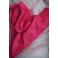 Pink selyem dekoranyag 150 cm széles (méterre)