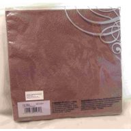 Cappuccino dombornyomott szalvéta 33x33cm (15 db) LACE