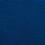 Sötétkék dombornyomott szalvéta 33x33 (15 db) AMB - 7030