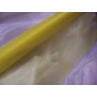 Citromsárga 47 cm x 10 m organza