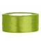 2,5 cm-es szatén szalag (25 m) fűzöld (102J)