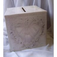 Nászajándék gyűjtő doboz (30x30x30 cm) - E - 64306