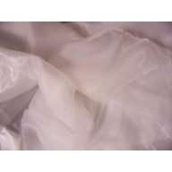 Fehér organza anyag (1,5 m széles)