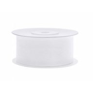 Organza szalag 3, 8 cm x 25 m, fehér (008)